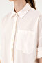 Women's Cream Long Sleeve Shirt 50300096-Vr071 - 7