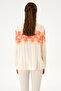 Women's Orange Long Sleeve Shirt 50311136-Vr202 - 5