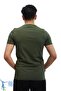 Men's Slim Fit V-Neck T-Shirt - Slim Fit Basic Casual T-Shirt Khaki - 4