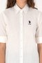 Women White Long Sleeve Shirt 50299693-VR013 - 6