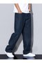 Men's Acid Wash Wide Leg Jean Jeans Baggy Trousers - Oversize Relax Fit - 8