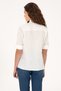 Women White Long Sleeve Shirt 50299693-VR013 - 5