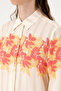 Women's Orange Long Sleeve Shirt 50311136-Vr202 - 7