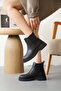 حذاء بوت وBootie شتوي للنساء، مقاوم للبرد - D0646 - 4