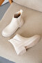 حذاء بوت وBootie شتوي للنساء، مقاوم للبرد - D0646