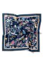 Batik Pattern Sparkling Crystal Scarf - 2
