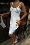 Belina Stone Detailed Mini Dress 2804 R2-H-K2 - 7