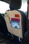 Beige Color Felt Fabric Auto Seat Back Organizer |   In-Car Organizer - Single