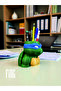 Ninja Turtle Design Pen Holder and Organizer – Pen, Brush, Makeup and Bathroom Organizer - 6