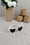 White Bride Groom Glasses Party Accessory Wedding Engagement Photo Shoot Henna Bride Groom - 3