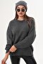 Women's Crew Neck Knitwear Knitted Loose Sweater 255231 - 265252 - - 2