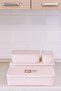 Stylish Stackable Practical Set of 6 Storage Containers 2X(1100ml) 2X(2600ml) 2X(6700ml) - 2
