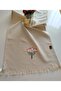 Embroidered Authentic Organic Tasseled Runner 45X105 cm - 6