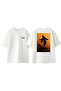 Shawshank Redemption 2 Design Back Printed Cotton White Oversize T-Shirt