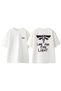 The Last of Us 9 Design Back Printed Cotton White Oversize T-Shirt