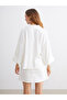 Oversize Poplin Women's Shirt - 4