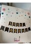 Black Gold Written Happy Birthday Banner Birthday Party Lettering - 3