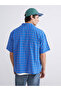 Comfortable Fit Short Sleeve Plaid Men's Shirt - 4