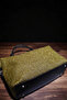 Women's Silvery Black Tote Hand and Shoulder Bag. Widebag. - 7