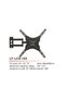 26–55″ LF-LCD-102 Full Motion TV Wall Mount – 180° Swivel, ±15° Tilt, 55–395 mm Wall Distance, 50 kg - 2