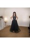 Long 5-10 Year Old Girl's Evening Dress with Collar and Pistol - 3