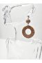 Bohemian Style Wicker Wrap Hanging Women's Earrings - 3
