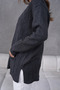 Women's Mother's Knitwear Wool Cardigan with Pocket Detail - 5