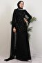 Asrın Beading فستان سهرة أسود - 3