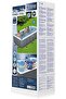 Power Steel Swimming Pool Complete Set | Above Ground Rectangle Paddling Pool, 13'3" - 6
