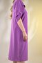 111966 Women's Plus Size Button Detailed Dress Lilac - 4
