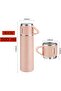 NEW Vacuum Insulated Flask 500ml/17.6oz Stainless Steel Thermo-Bottle with Cup for Coffee Water Hot - 5