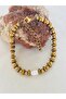 Hematite Natural Stone Bracelet with Real Pearls - 2