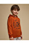 Printed Hoodie with Long Sleeves - 3