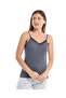 Printed Camisole with Lace Trim