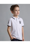 Print Detail Polo T-Shirt with Short Sleeves - 3