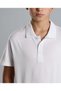 Solid Polo T-Shirt with Short Sleeves - 4