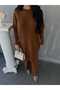 Women's Hair Braided Knitwear Set - 6