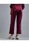Ribbed Lounge Pants with Drawstring Waist - 4