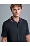 Contrast Tipping Polo T-Shirt with Short Sleeves - 3