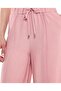 Solid Wide Leg Pants with Drawstring Closure - 3