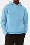 3-Thread Jersey Solid Color Unisex Sweatshirt