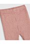 Ribbed Pants with Elastic Waist - 3