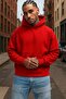 3 Yarn Combed Cotton Unisex Solid Color Sweatshirt
