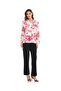 Printed Shirt With Spread Collar And Long Sleeves - 4