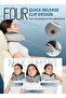 Luxury Memory Foam Travel Neck Pillow for Airplane, Car & Office with Premium Zipper Storage Bag - 3