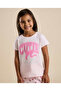 Printed T-Shirt with Crew Neck and Short Sleeves