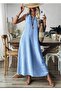 Linen Root Dye Long Dress