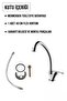 Chrome Sink Faucet Single Tap Modern Design Hot Cold Water Durable Stylish - 4