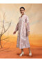 Hand Embroidered Chikankari Mulmul Cotton Printed Jalabiya-AL4053 - 4