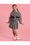 Patterned Jacket with Button Closure - 2
